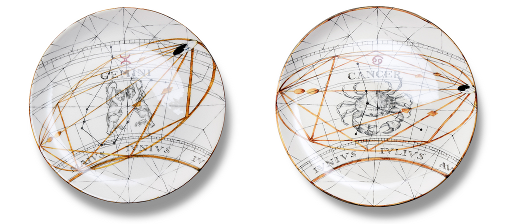 Zodiac Plates by Laboratorio Paravicini- Sold Separately