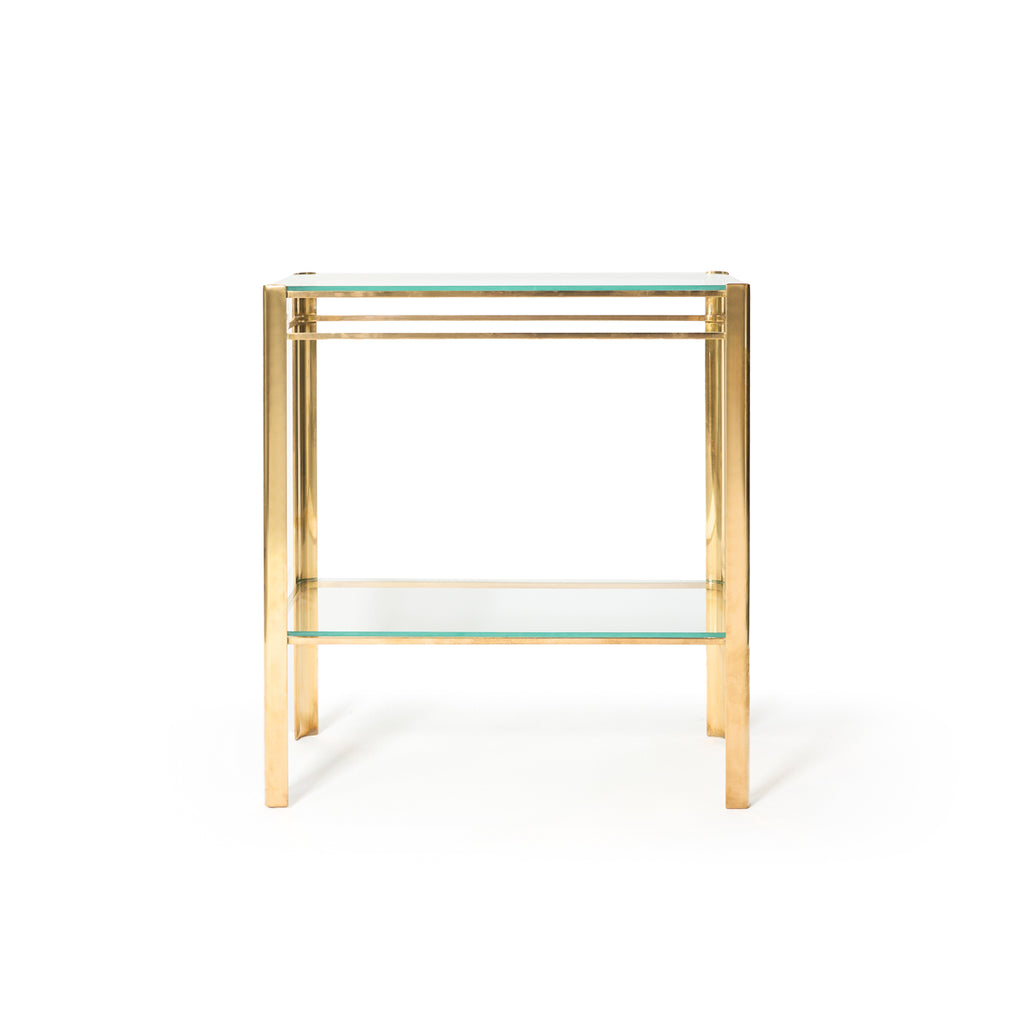 Maison Malabert Brass Side Table