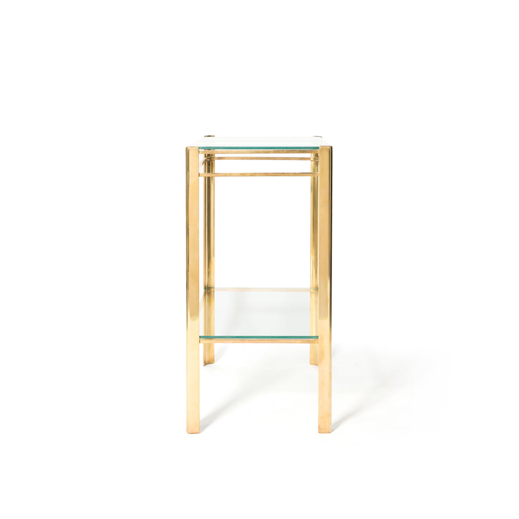 Maison Malabert Brass Side Table