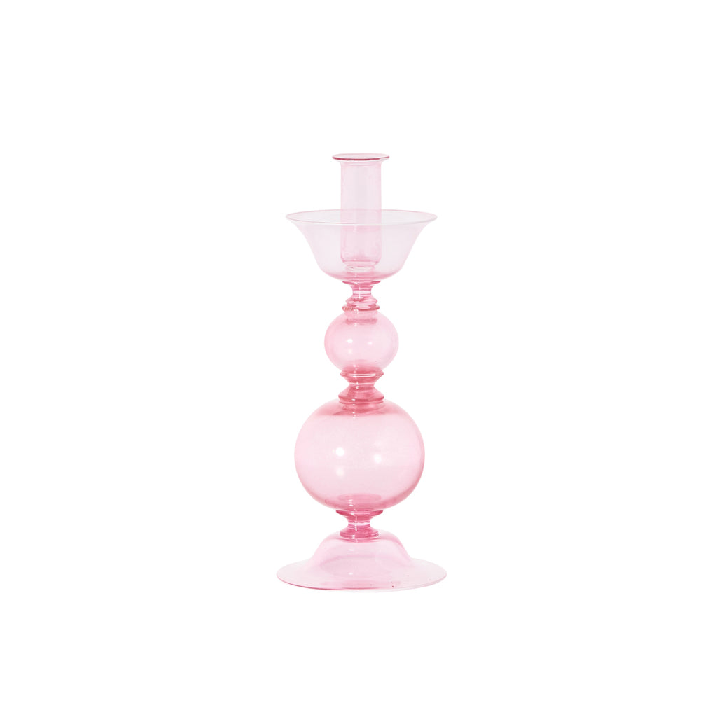 Glass Candlesticks by Davide Fuin