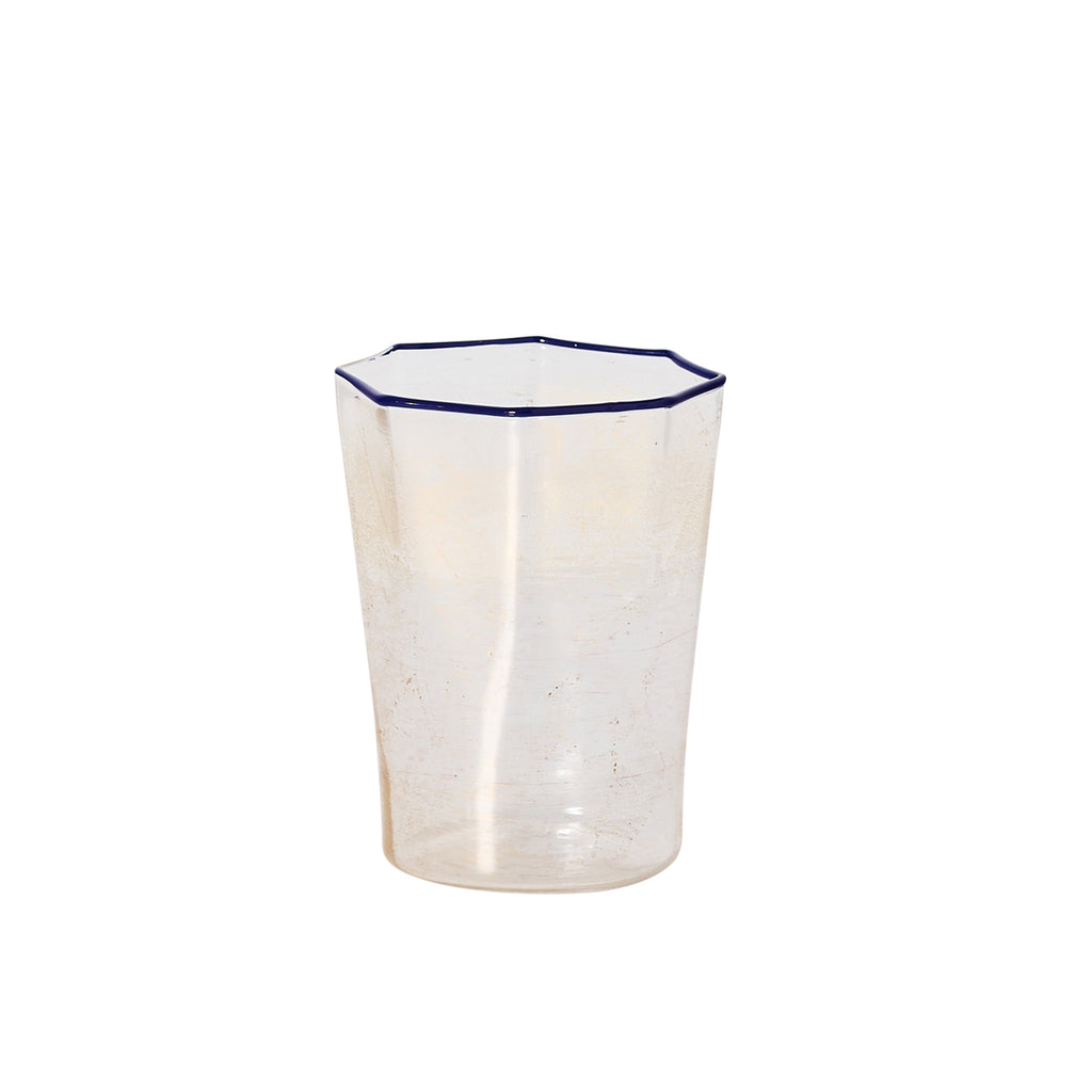 Adventurine Octagonal Glass Tumblers - Set of 6