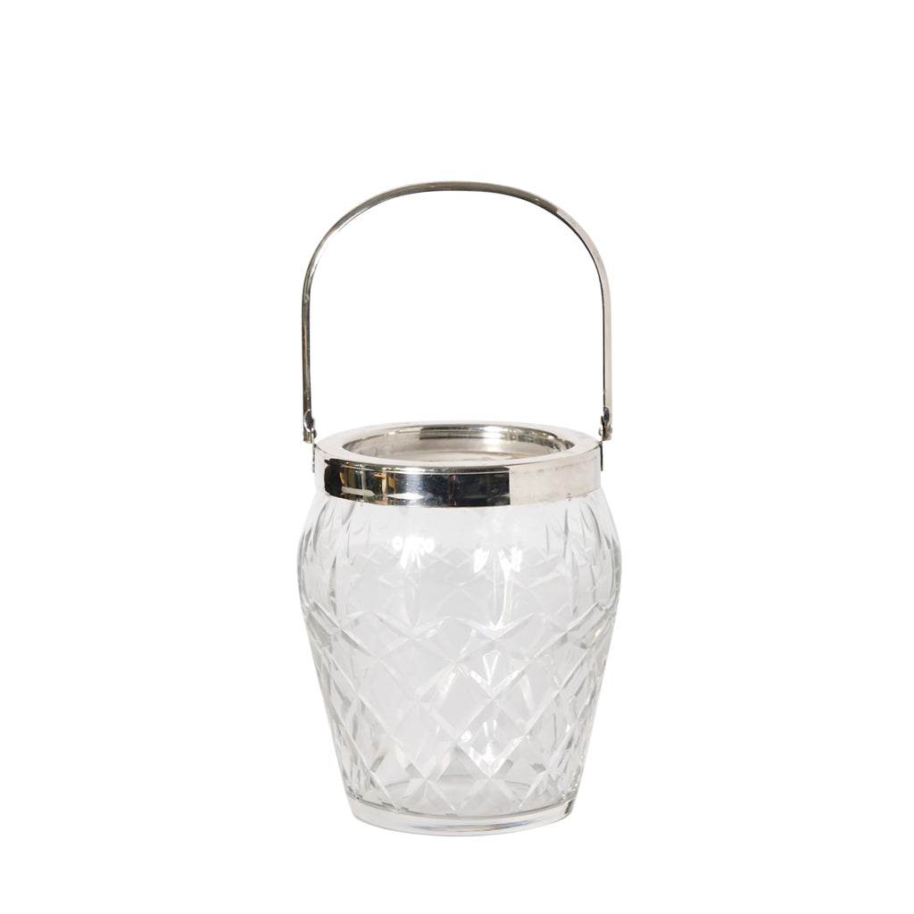 1950s Crystal Ice Bucket