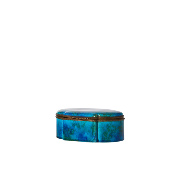 Blue and Turquoise Sevres Box
