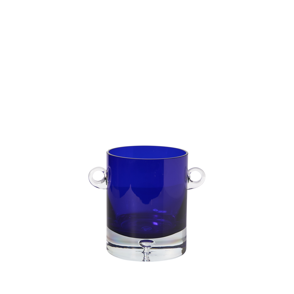 Cobalt Block Crystal Cocktail Set - Set of 10