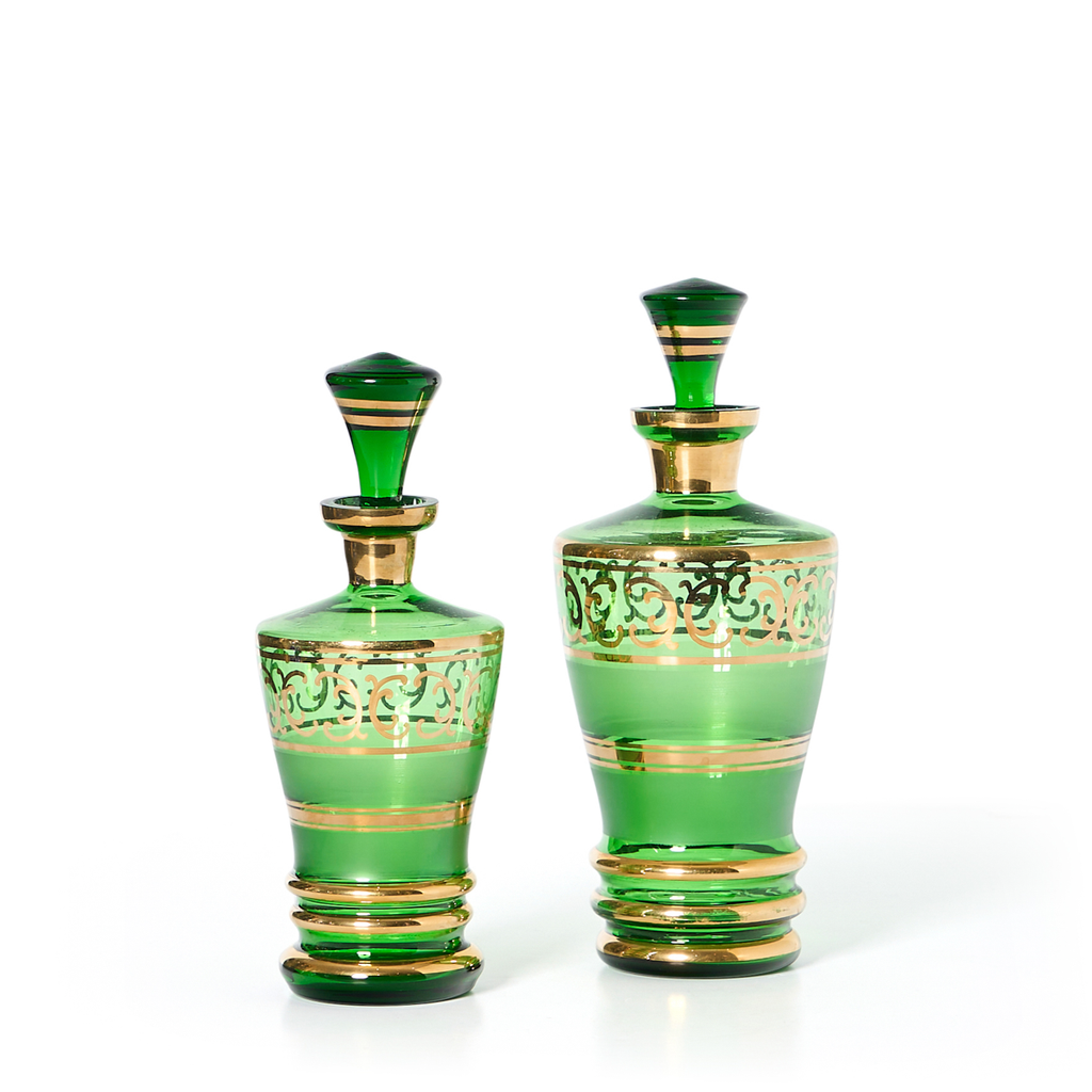 Pair of 1950s Decanters