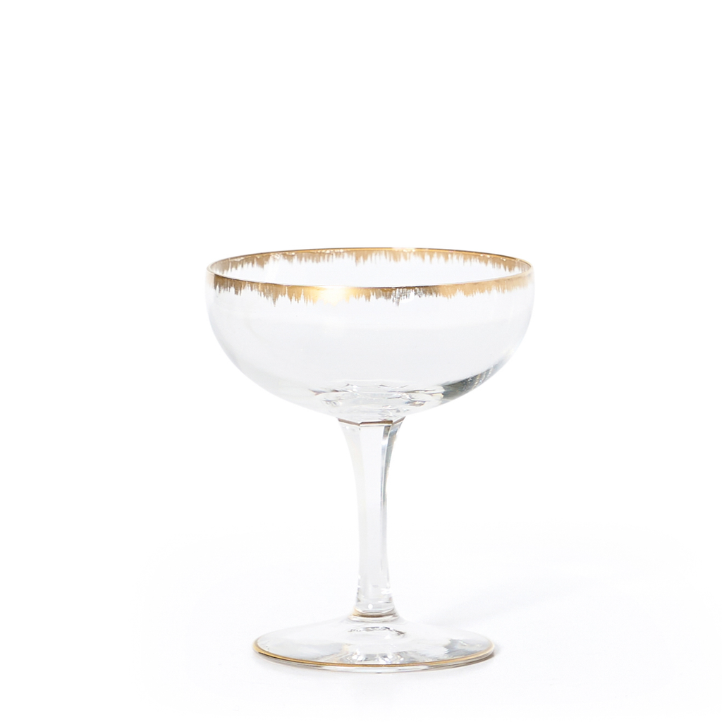 Daum Nancy Crystal Champagne Glasses - Set of 6