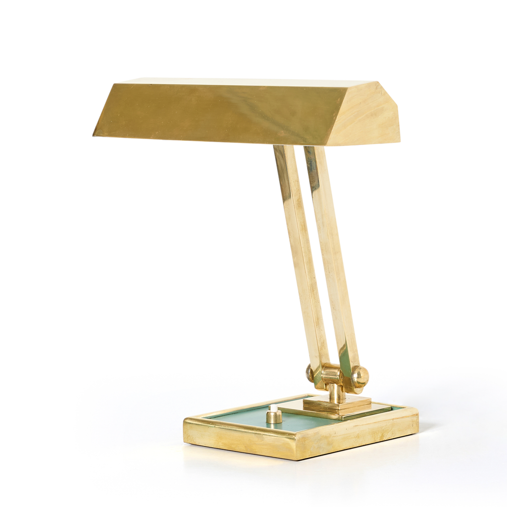 Vintage Brass Desk Lamp