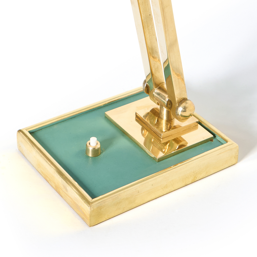 Vintage Brass Desk Lamp