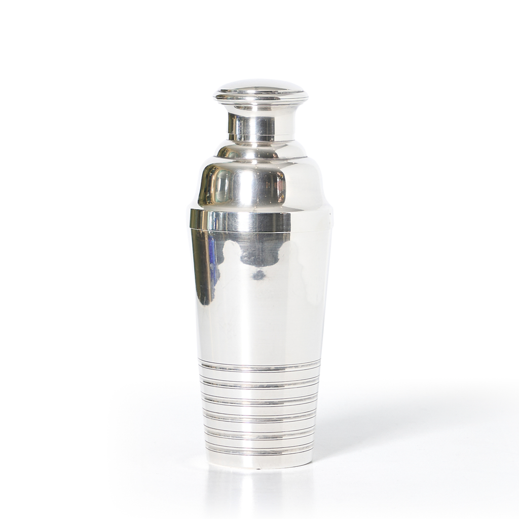 Art Deco Silver Plated Cocktail Shaker