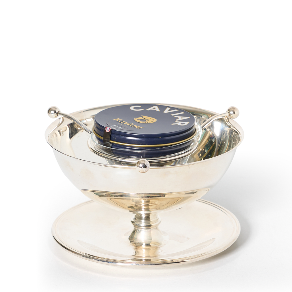 Silver-plated Caviar Bowl