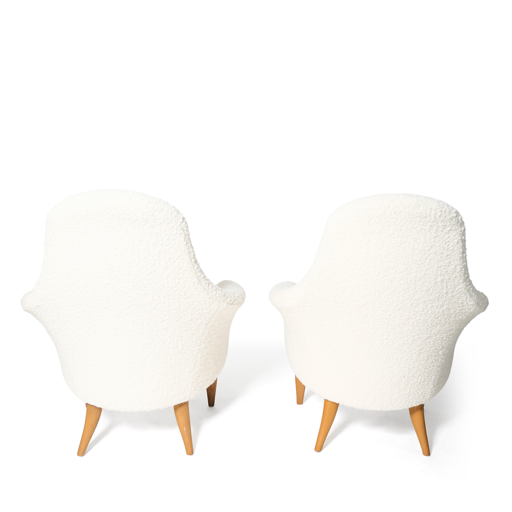 "Big Adam" Chairs by Kerstin Hörlin-Holmquist, Sweden 1950s