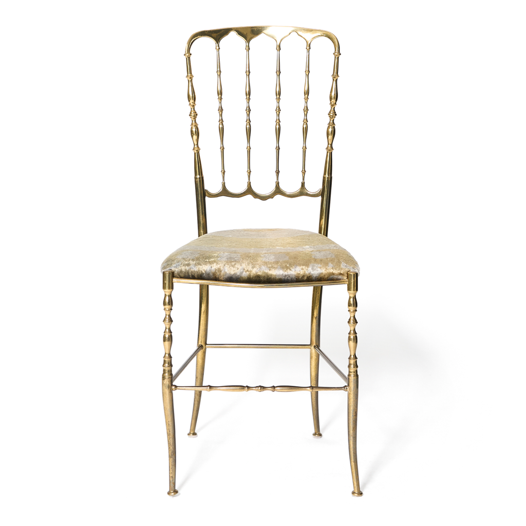 Classic Brass Chiavari Style Chair
