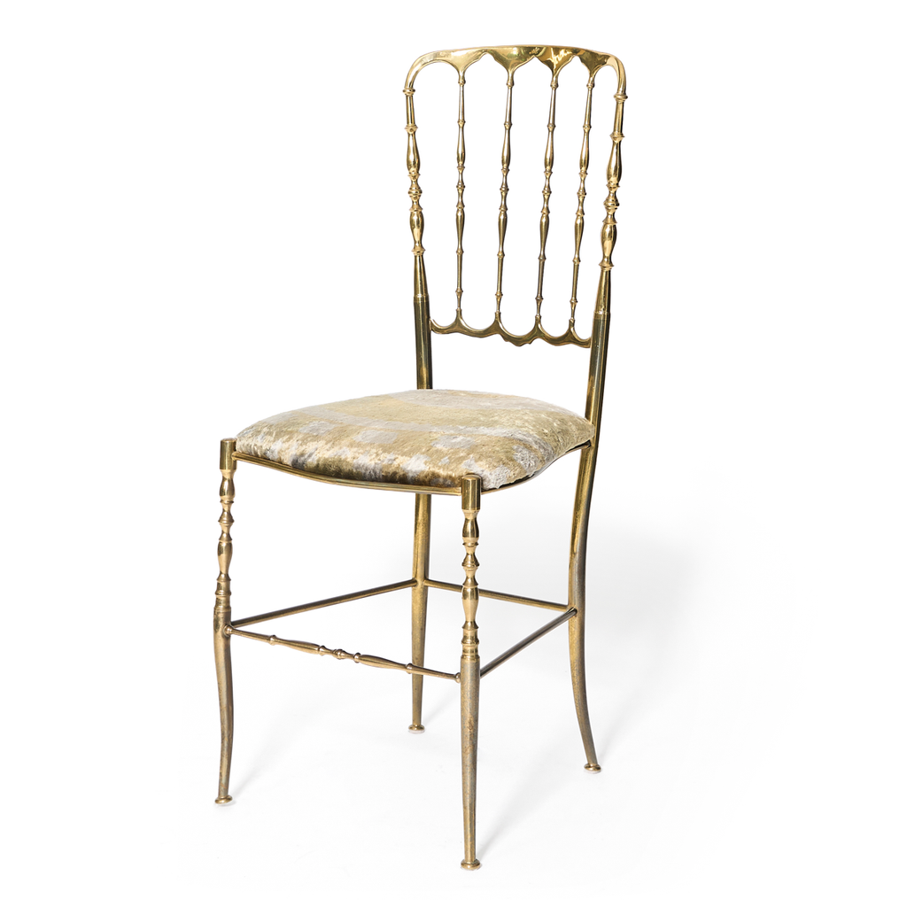Classic Brass Chiavari Style Chair