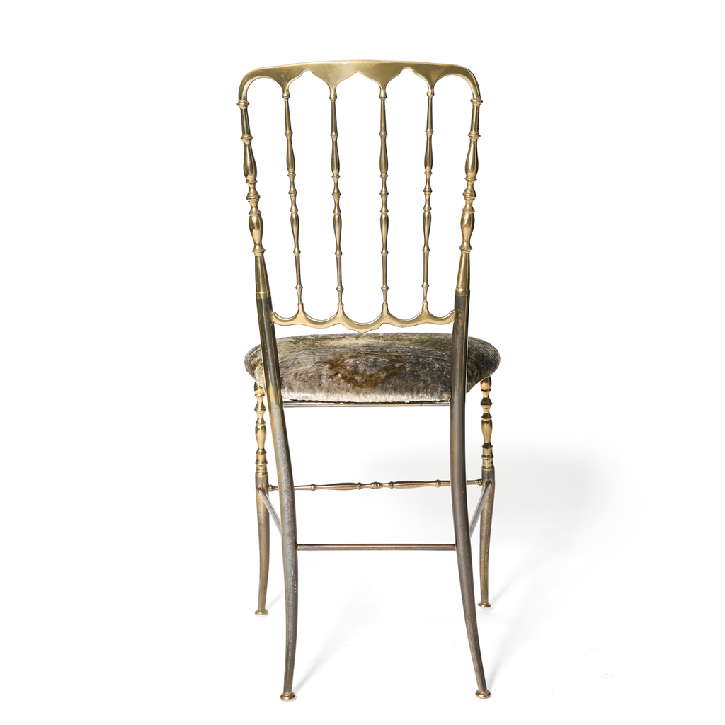 Classic Brass Chiavari Style Chair