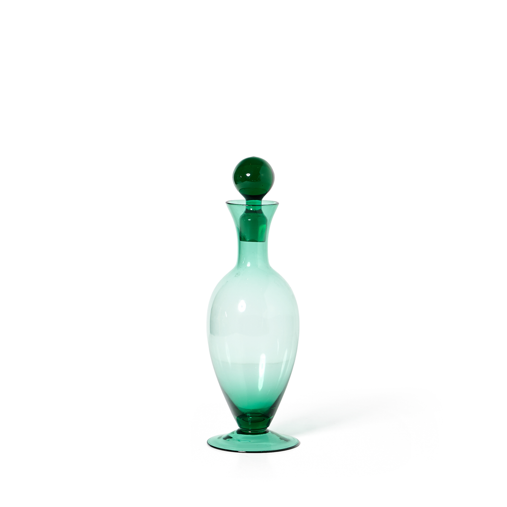 Small Green Decanter