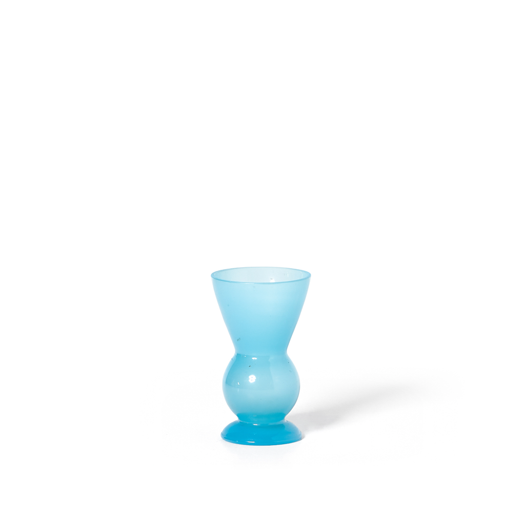 Petite Blue Opaline Vase