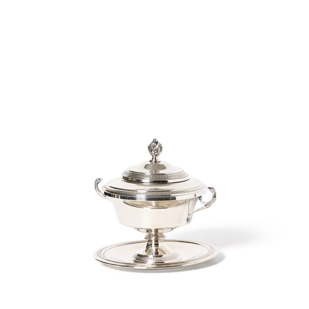 Silver-plated Caviar Server