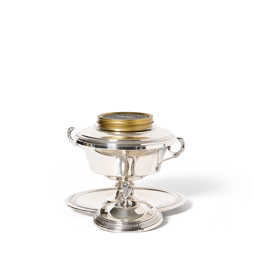 Silver-plated Caviar Server