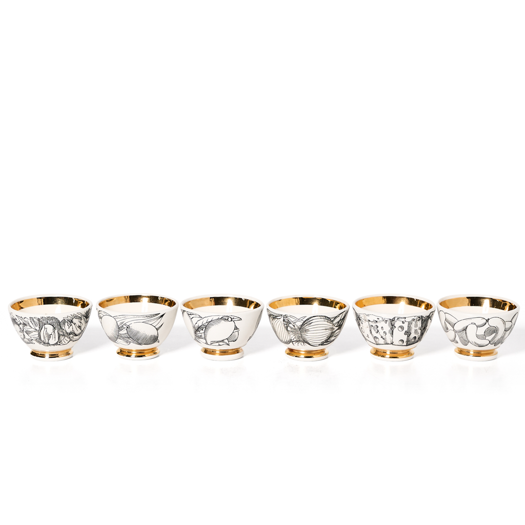 Vintage Fornasetti Antipasti Bowls - Set of 6