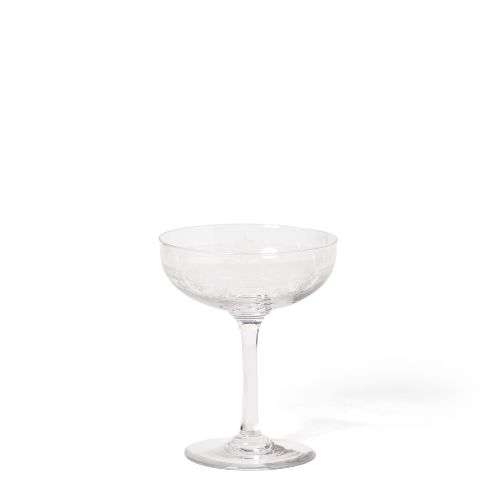 St Louie Crystal Champagne Coupes - Set of 4