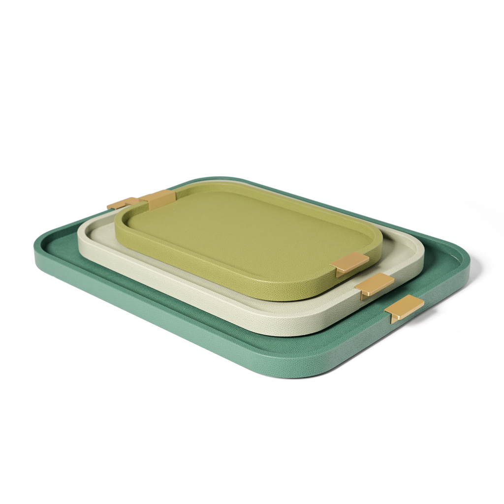 Puccini Rectangle Trays by Giobagnara