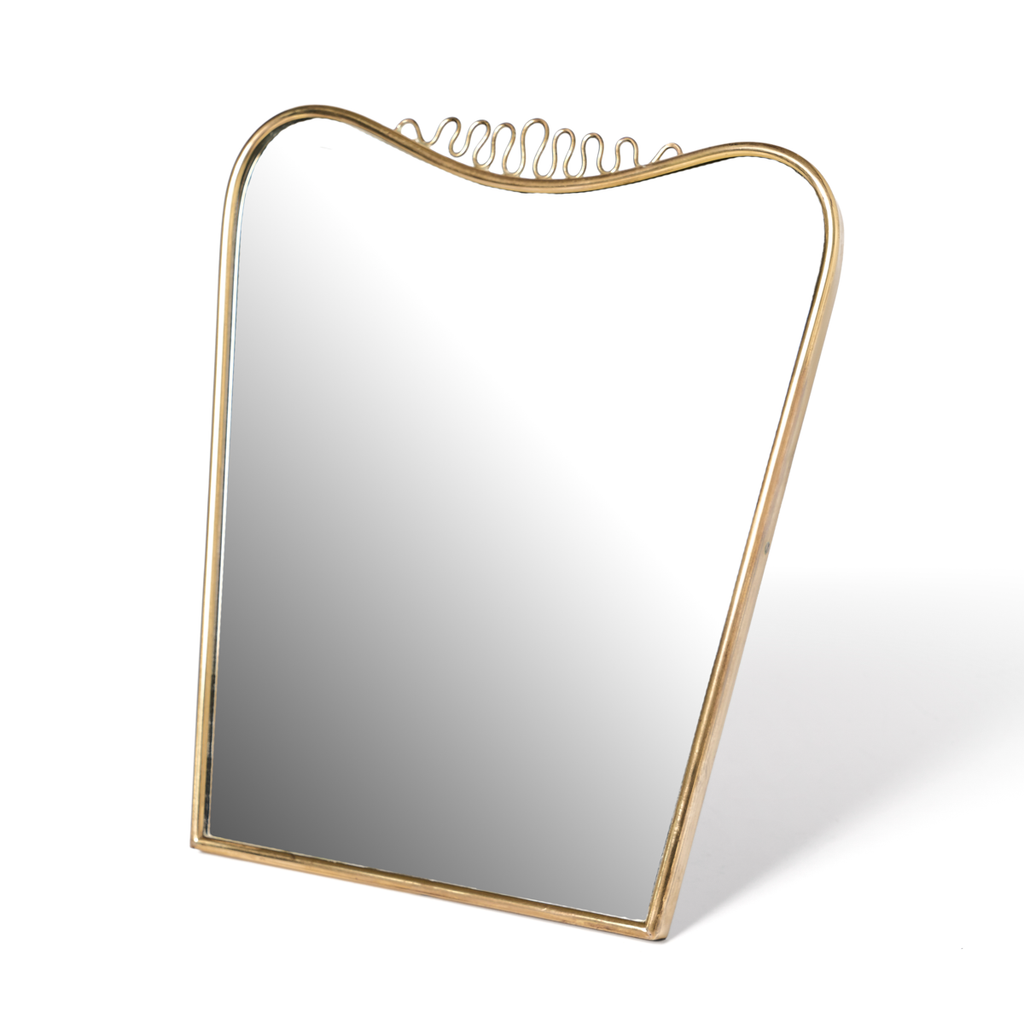 Brass Vanity Mirror by Gio Ponti