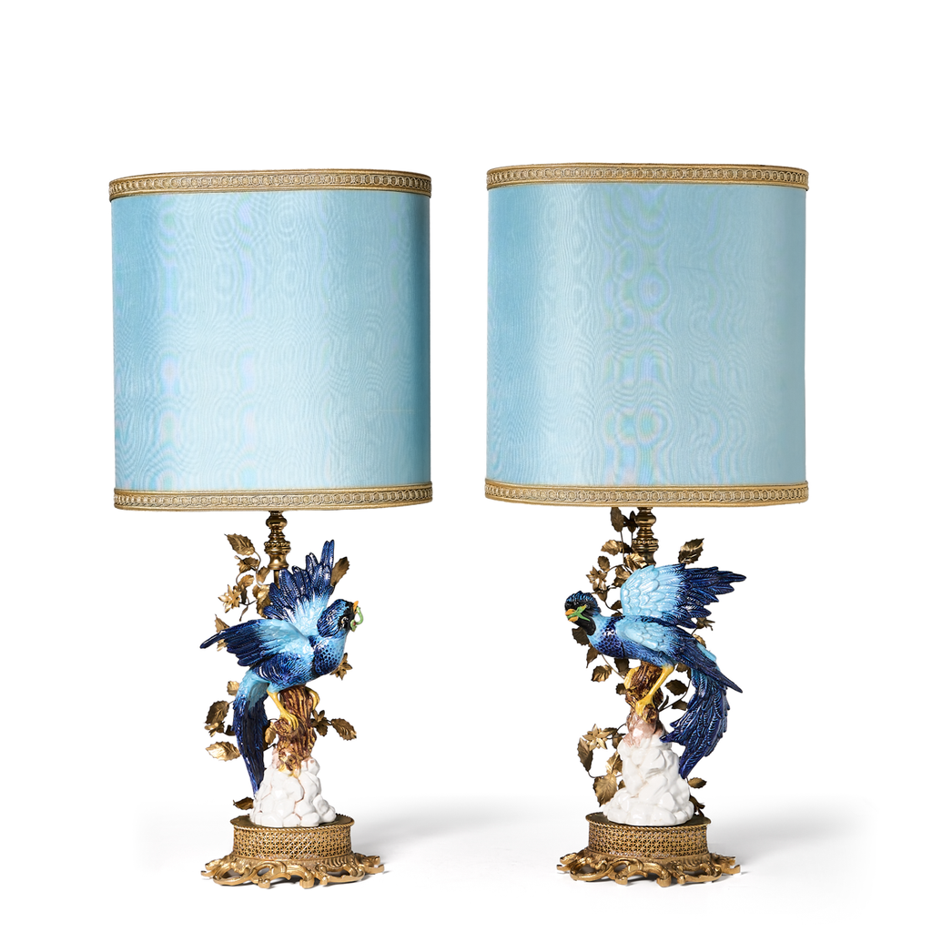 Pair of Sèvres Table Lamps