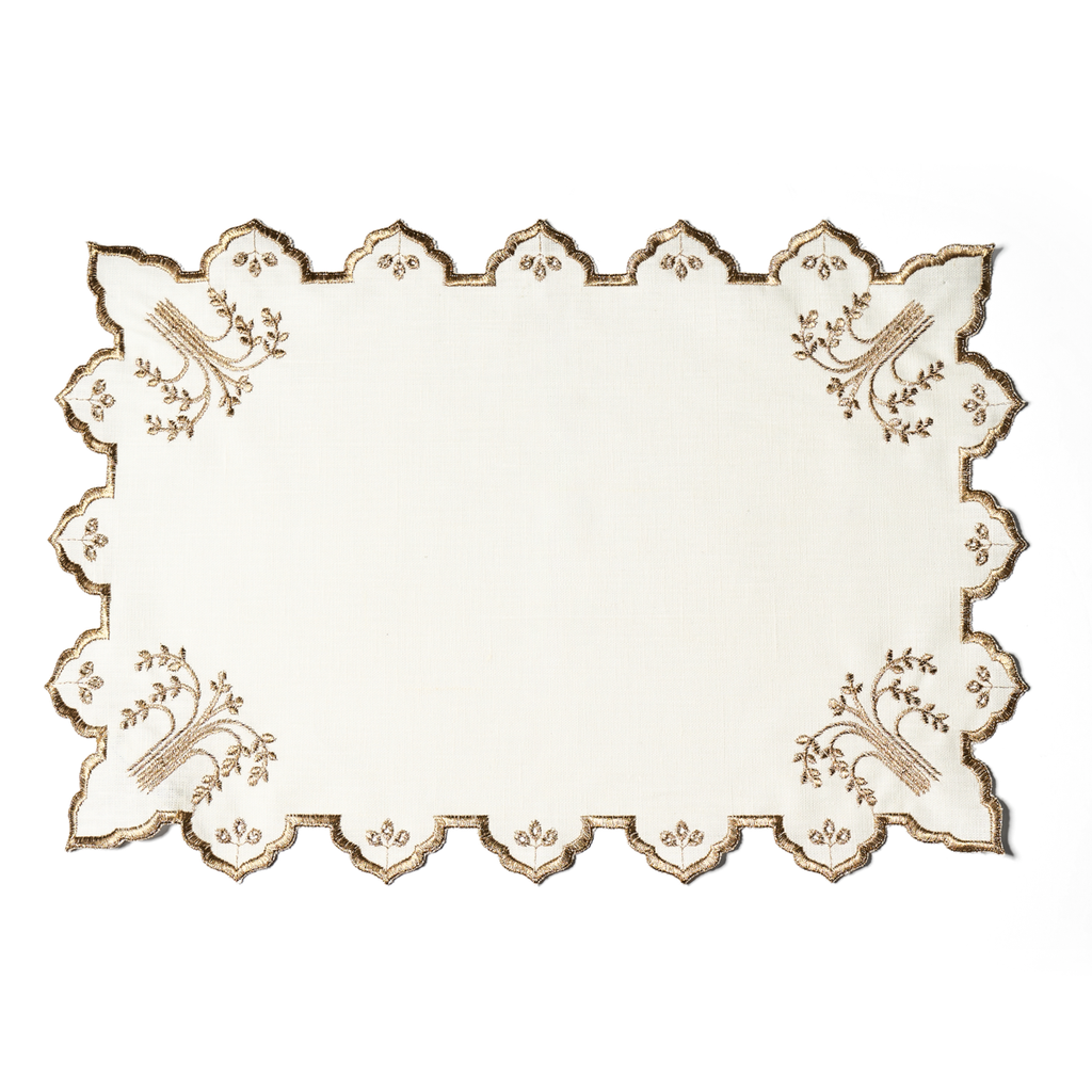Linen Eden Placemat by Borgo Delle Tovaglie , Italy