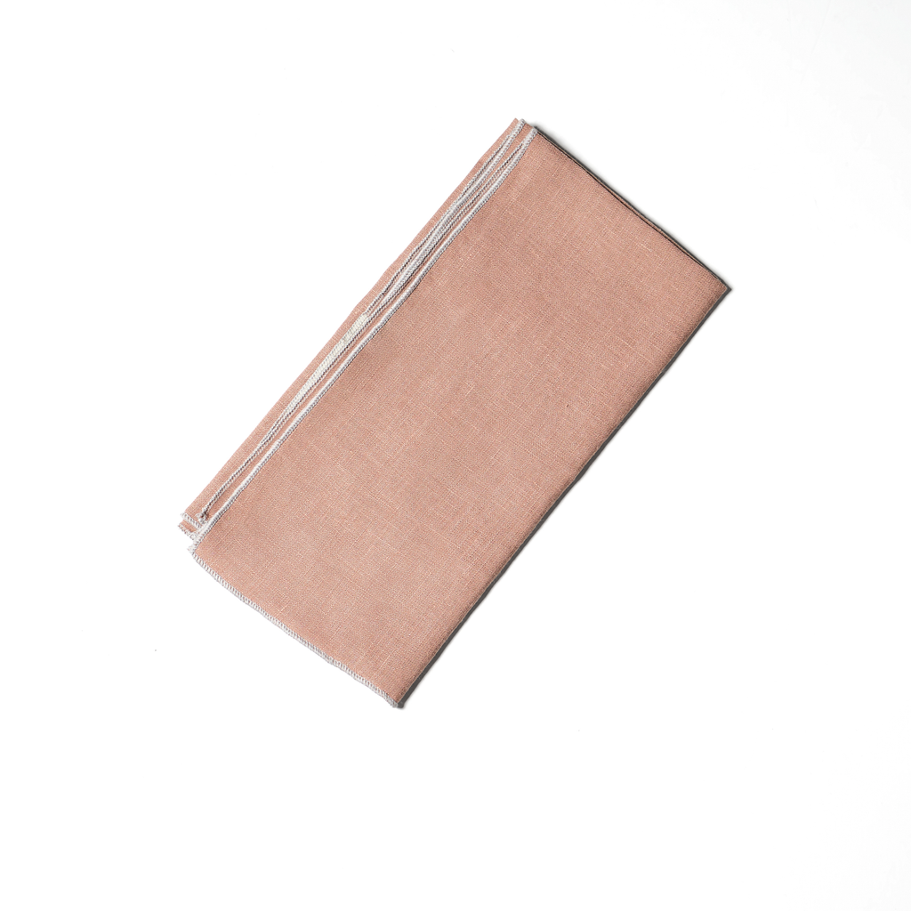 Linen Filo Napkins by Borgo Delle Tovaglie , Italy