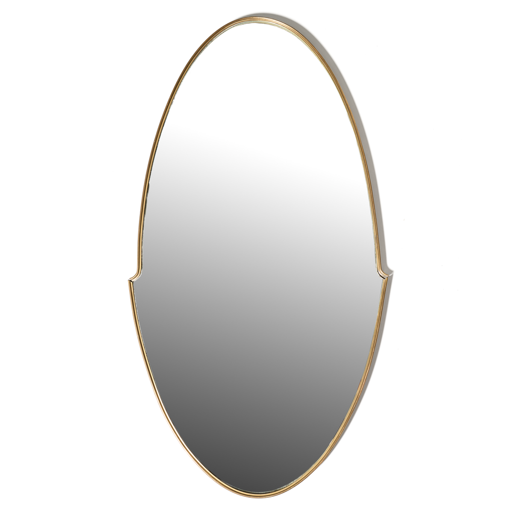 Italian Brass Mirror