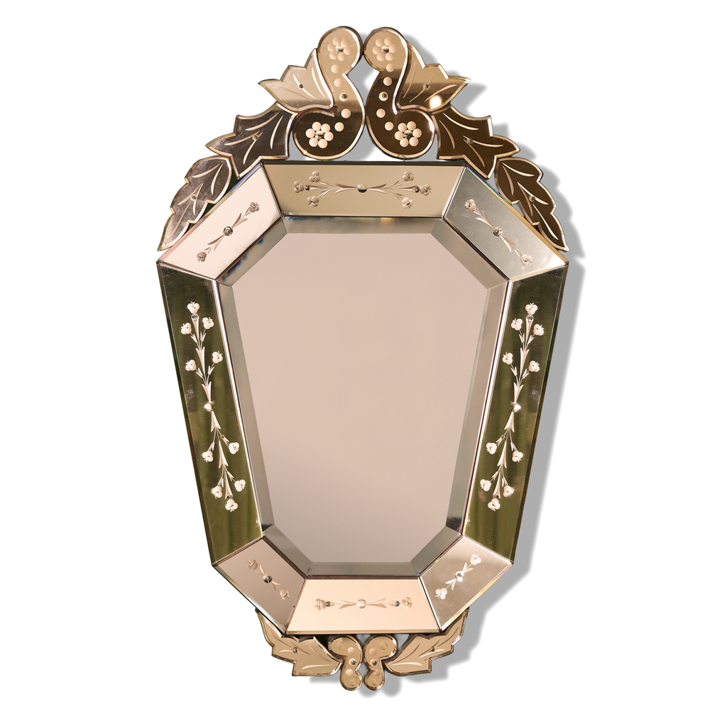 Pink Venetian Mirror