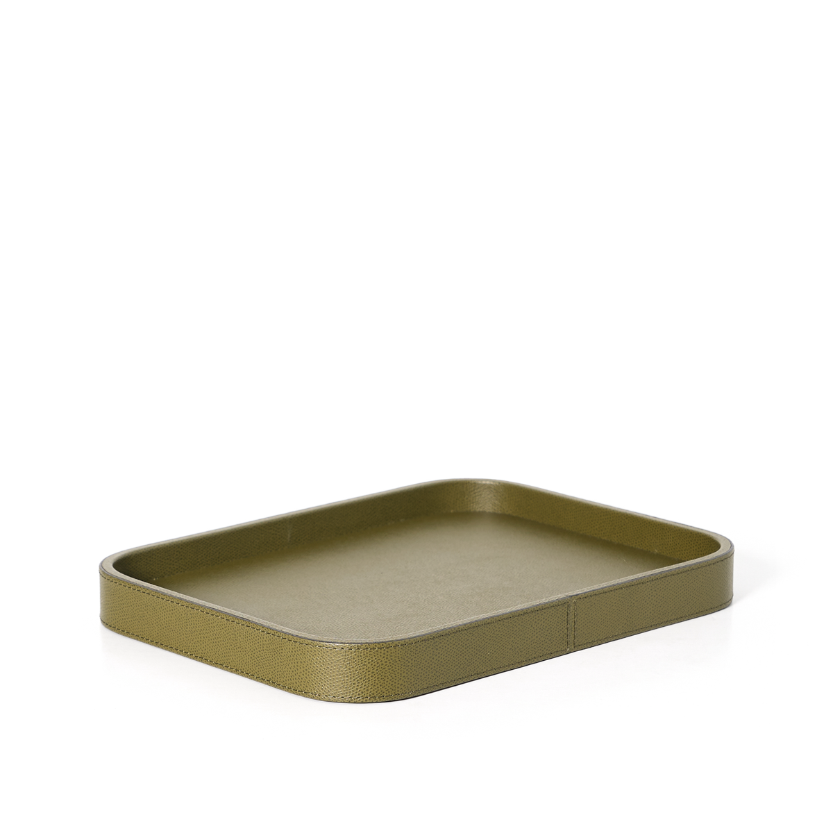 Italian Leather Polo Tray by Giobagnara – Found by Maja