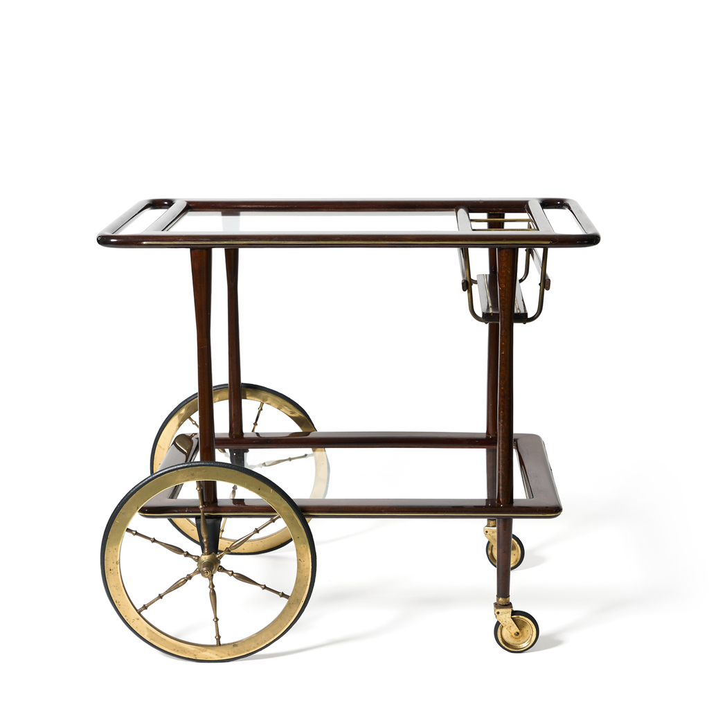Italian Bar Cart by Cesare Lacca, 1950s