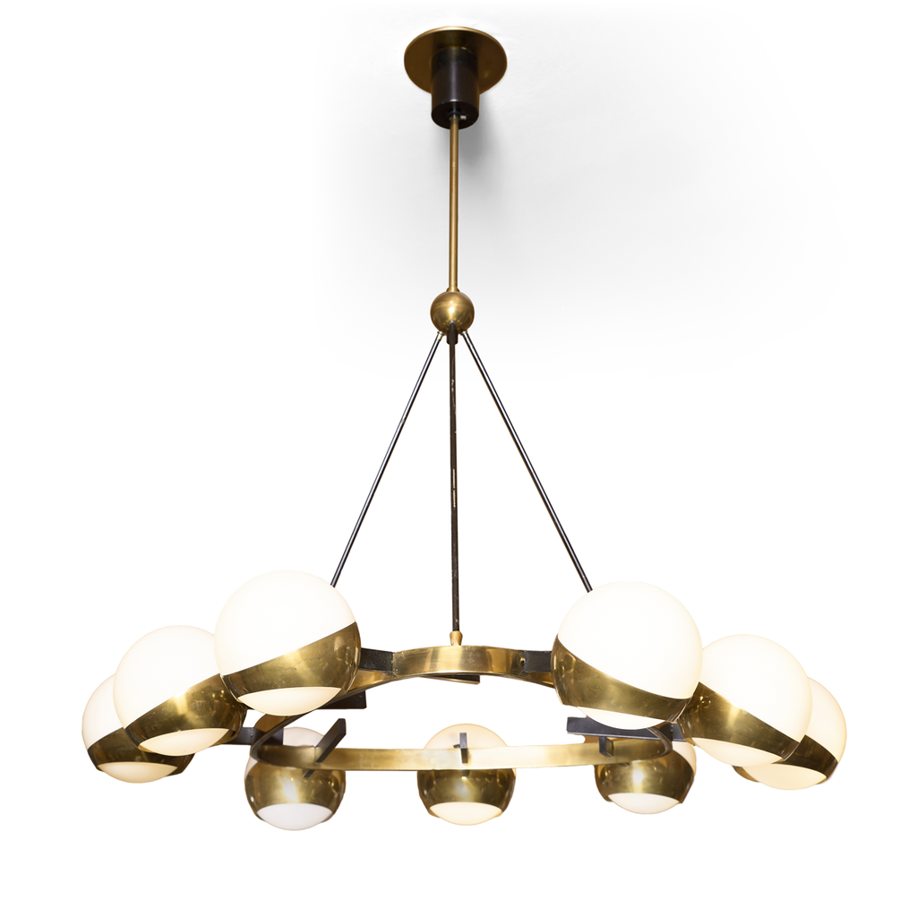 Stilnovo Chandelier, 1950s