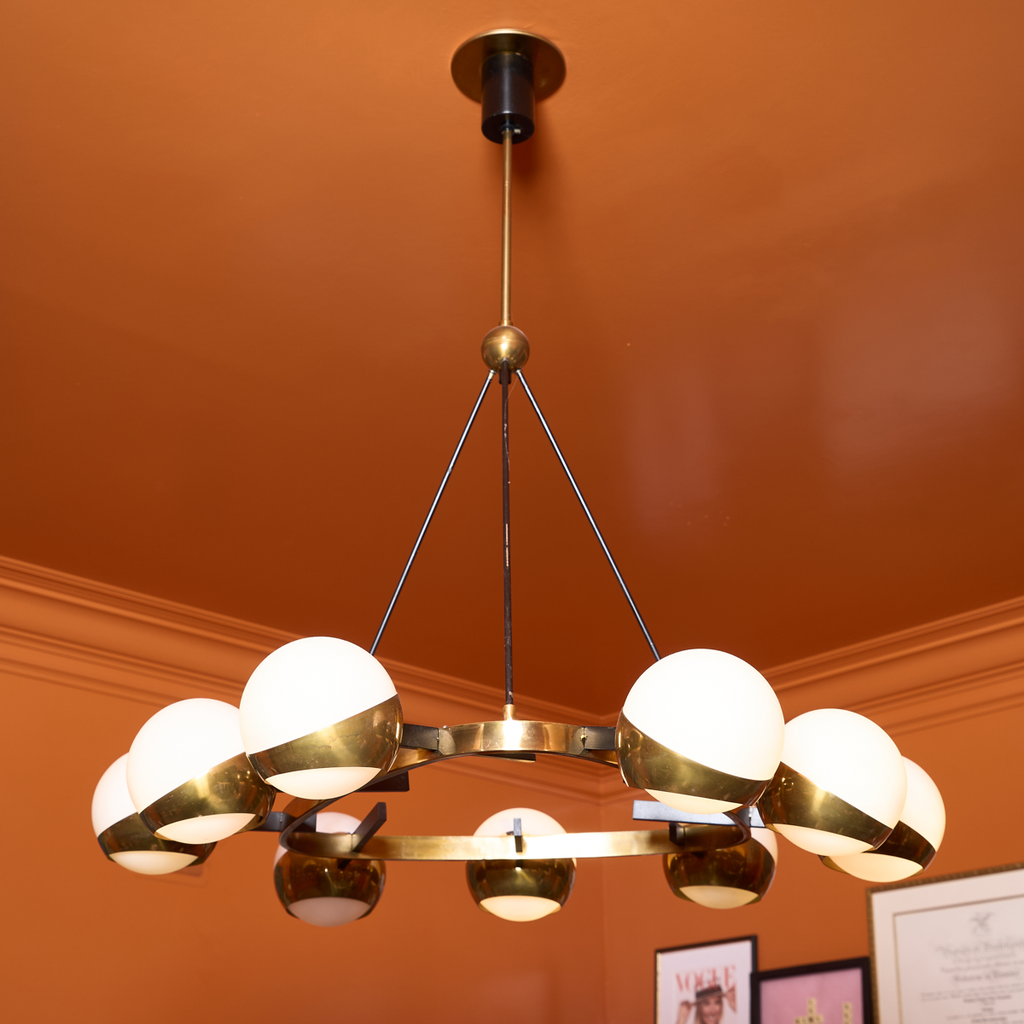 Stilnovo Chandelier, 1950s