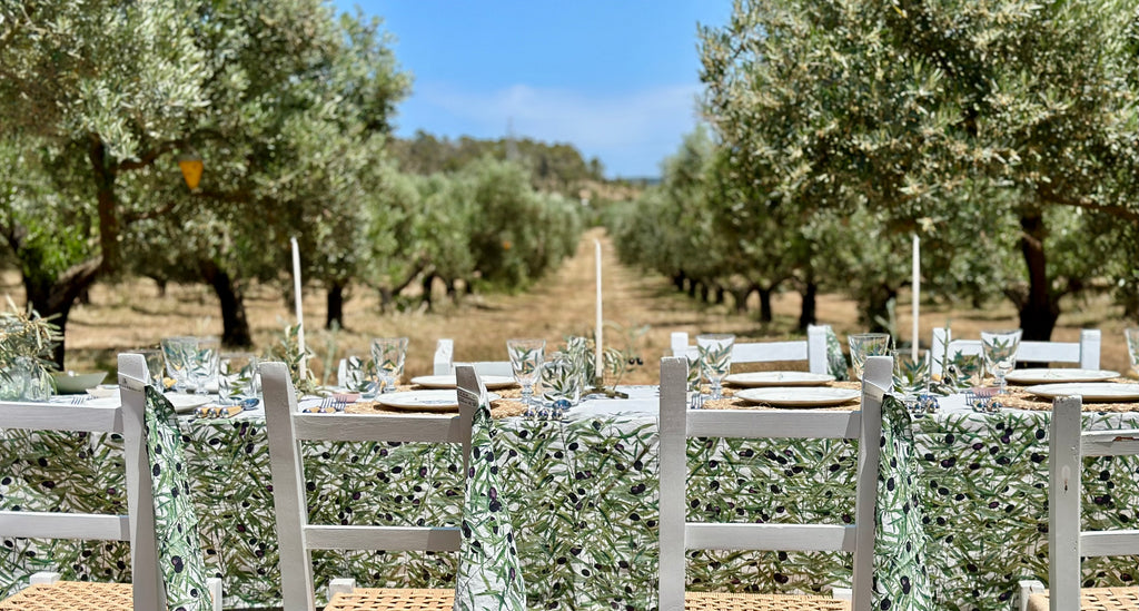 L'Olivier Tablecloth by Summerill & Bishop