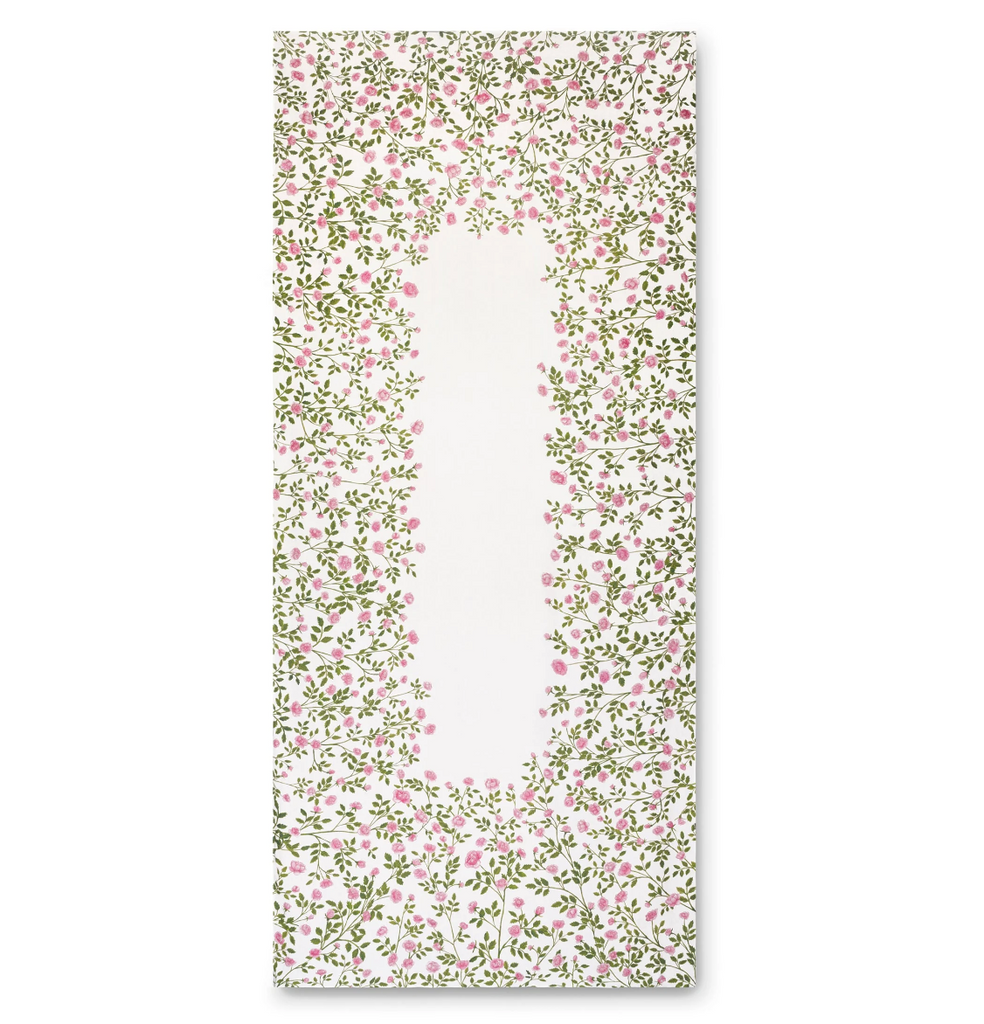Le Jardin Des Roses Linen Tablecloth by Summerill & Bishop