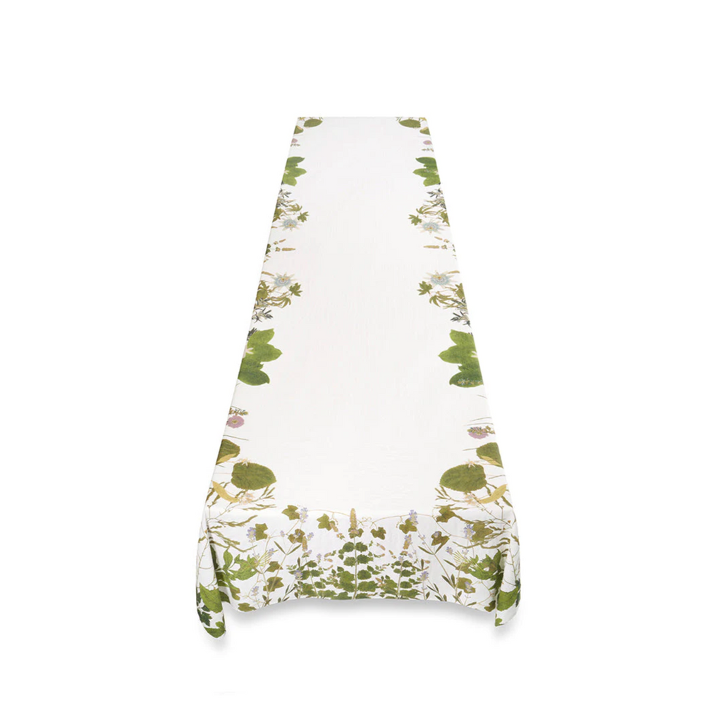 Herb Garden Linen Tablecloth Tablecloth by Summerill & Bishop