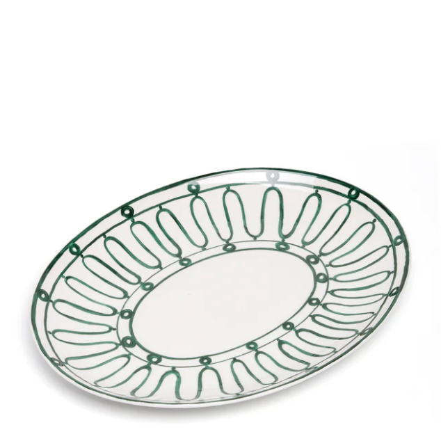 Kyma Green Serving Platter by Themis Z.