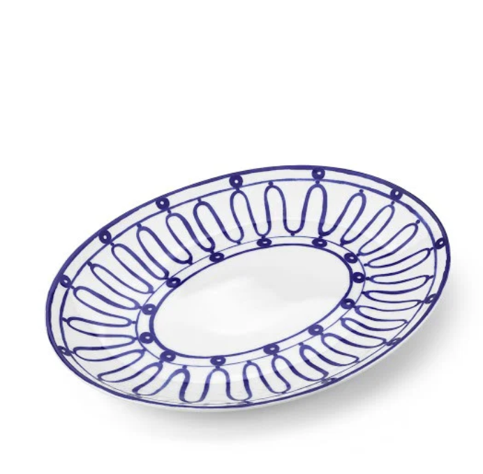 Kyma Blue Serving Platter by Themis Z.