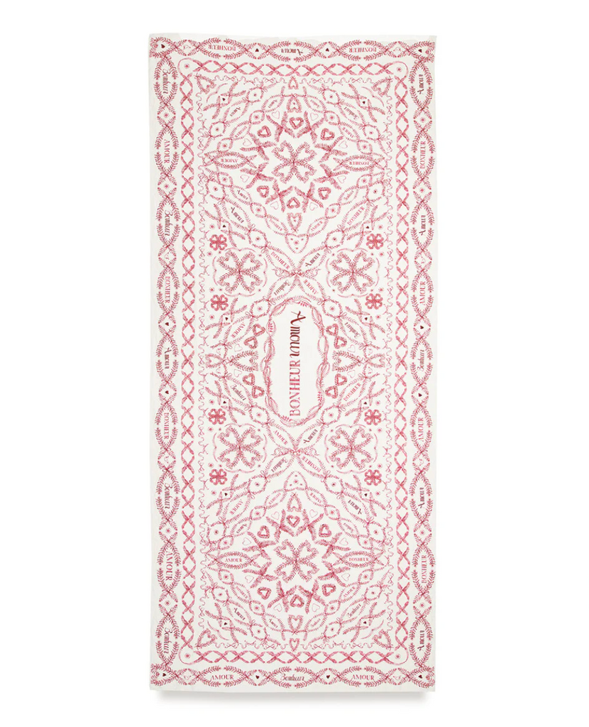 ‘Amour Bonheur’ Linen Napkin by Summerill & Bishop