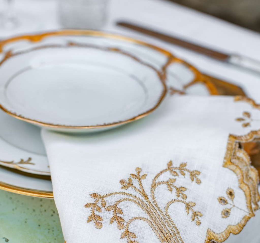 Eden Linen Napkin by Borgo Delle Tovaglie , Italy
