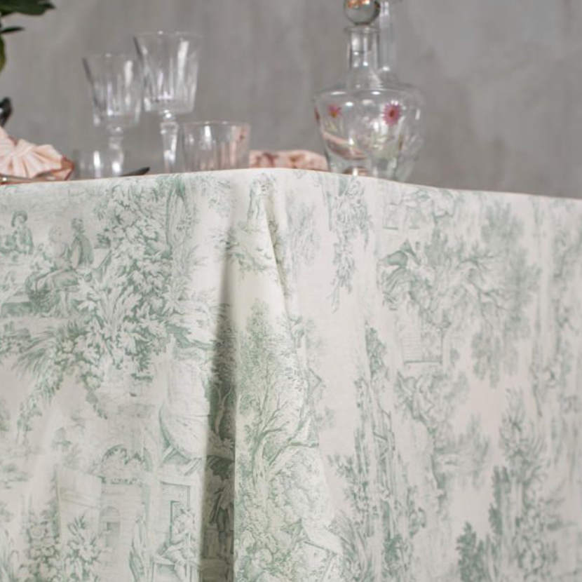 Filo Toile Tablecloth by Borgo Delle Tovaglie , Italy