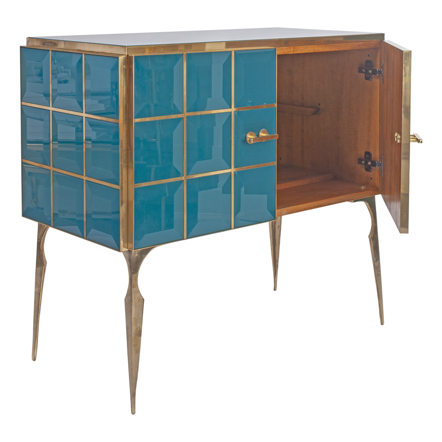 Italian Turquoise Console