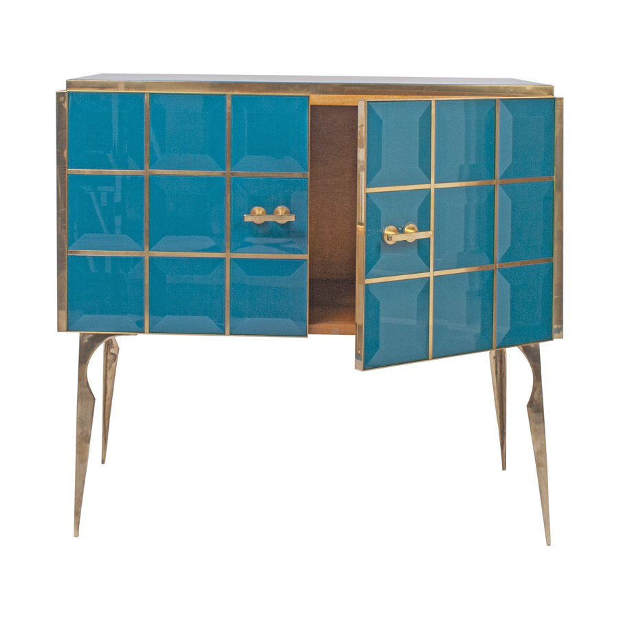 Italian Turquoise Console