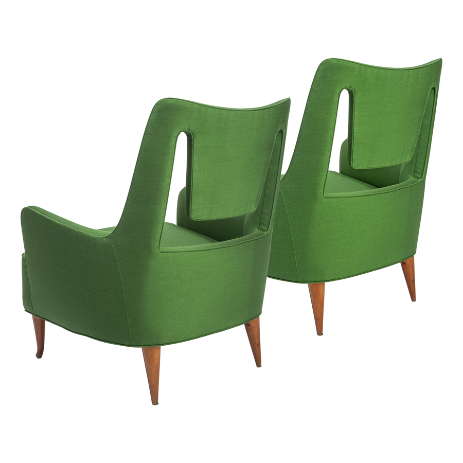 Italian 1950s Lounge Chairs - Set of 2