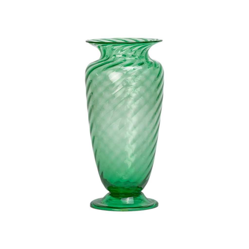 Emerald Green Murano Vase
