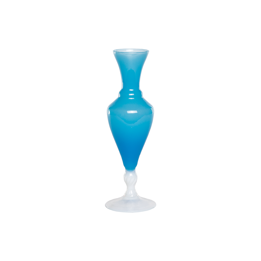 Opaline Turquoise Vase