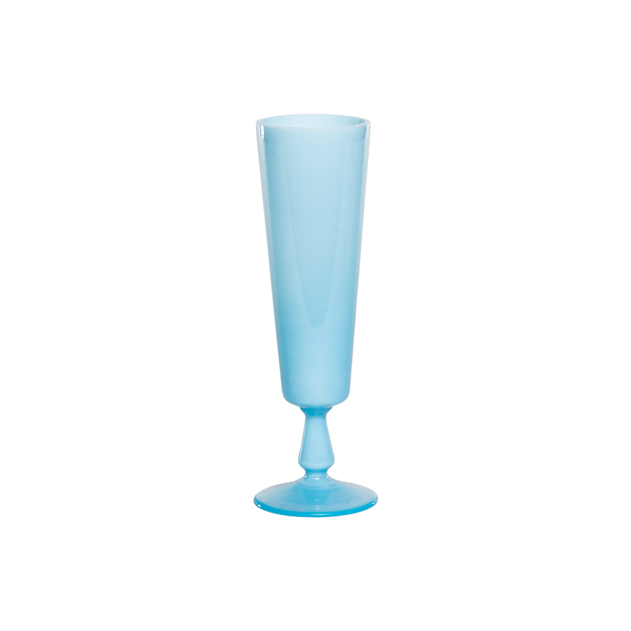 Blue Opaline Vase