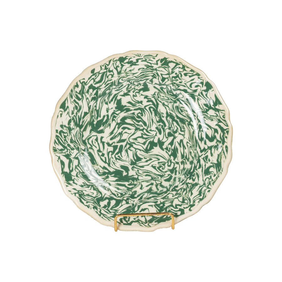 Terre Mêlée Salad Plate - Green